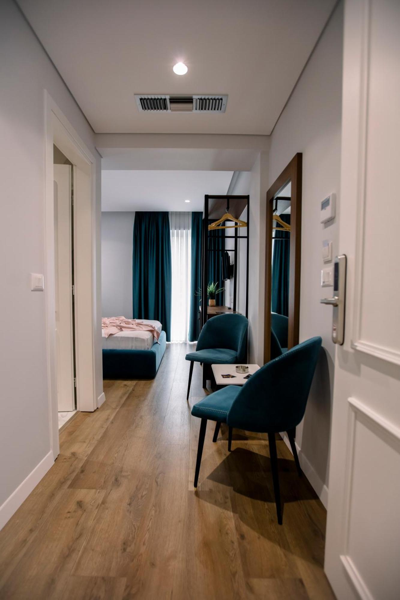Hotel Olsi Sarande Bagian luar foto