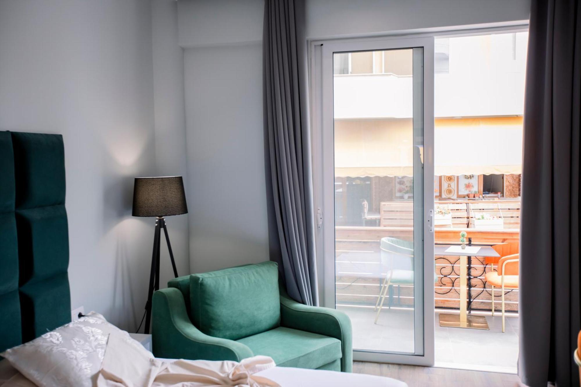 Hotel Olsi Sarande Bagian luar foto