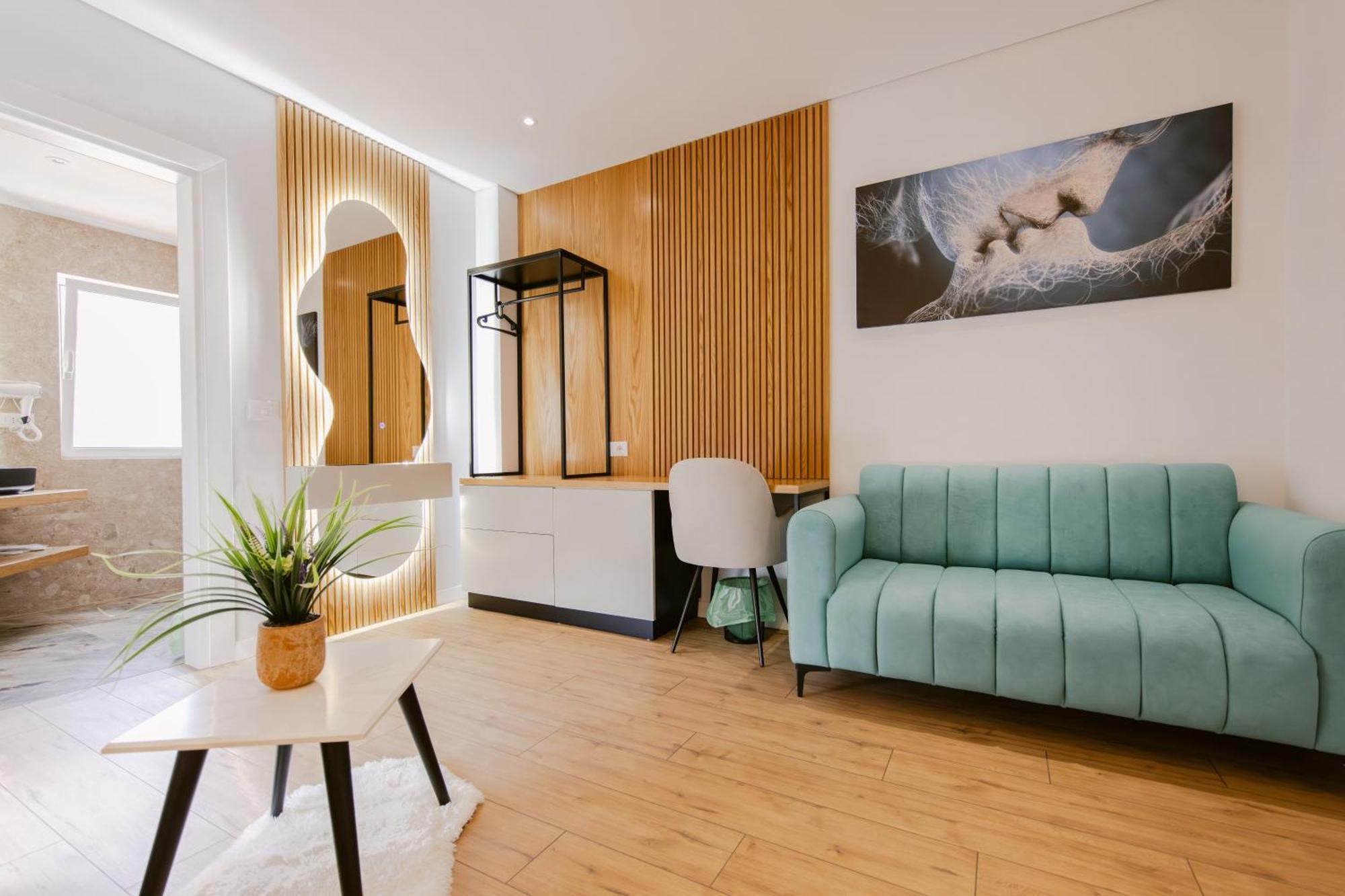 Hotel Olsi Sarande Bagian luar foto